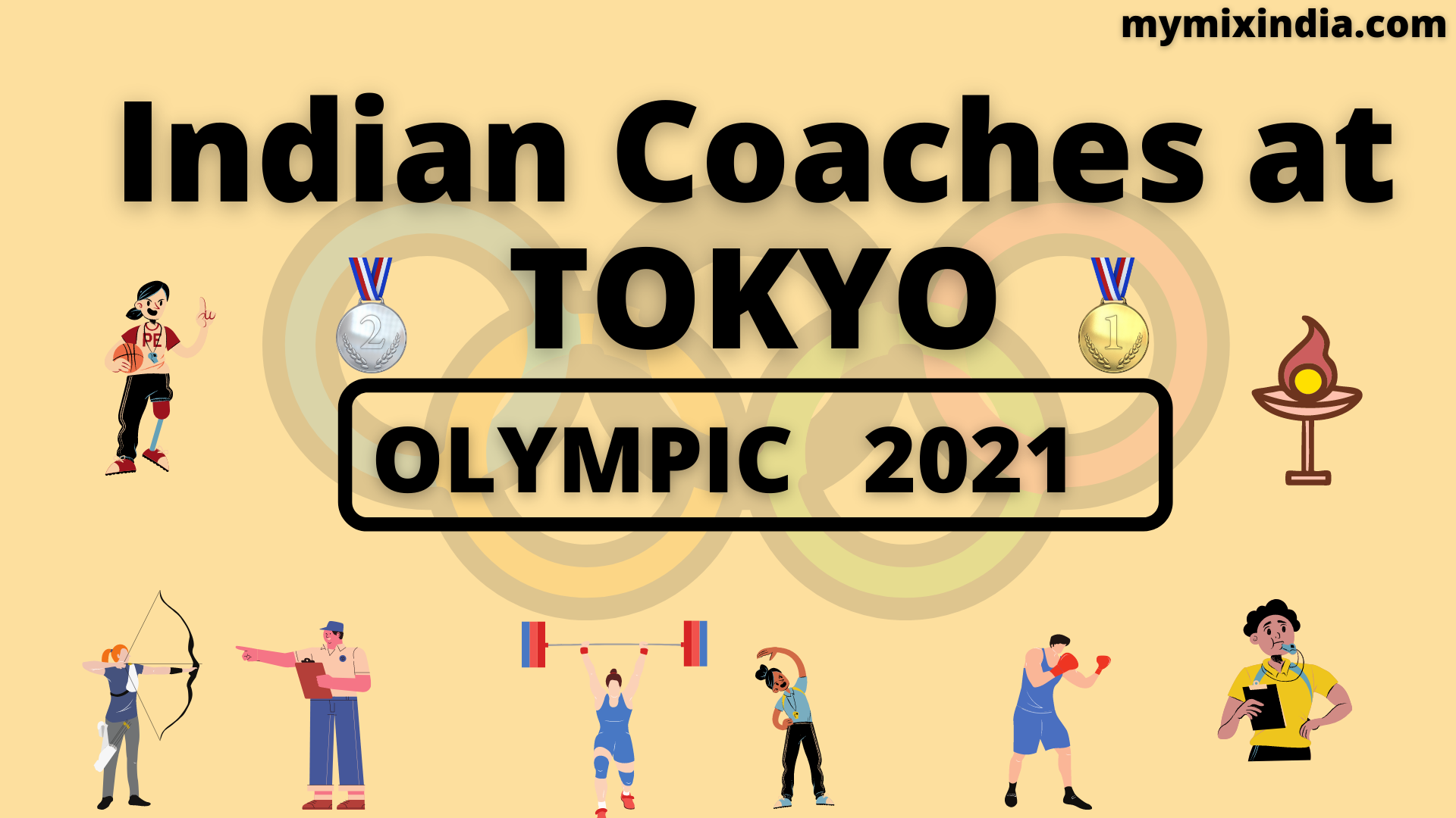 Indian Coaches at tokyo olympics 2021