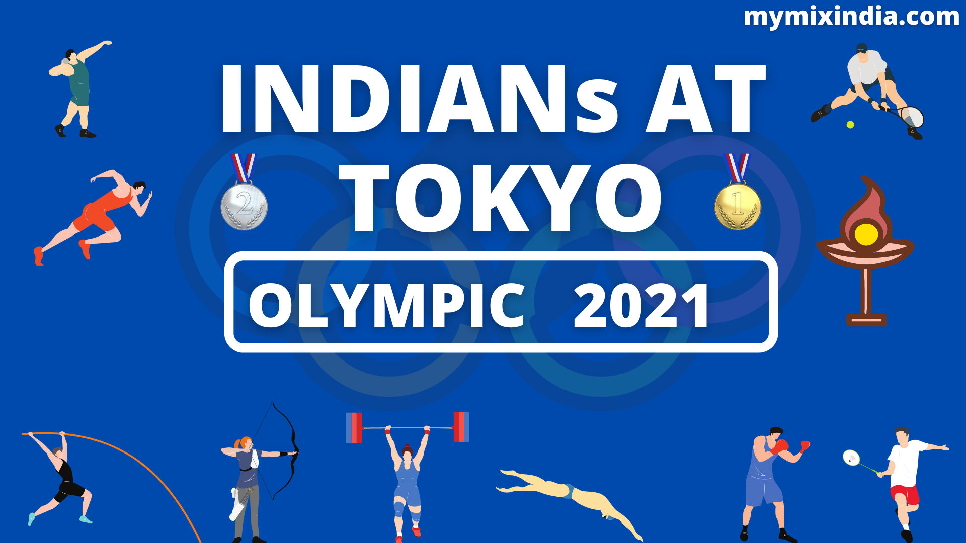 Indians at tokyo olympic 2021