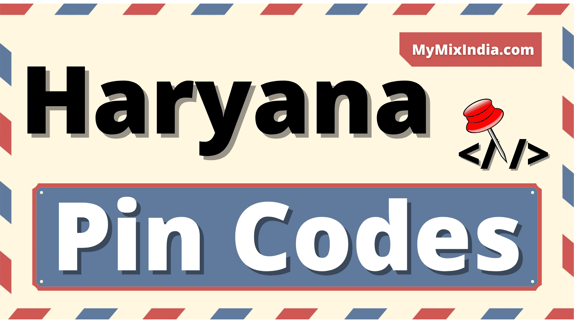 All Haryana Pin Codes - Mymixindia.com
